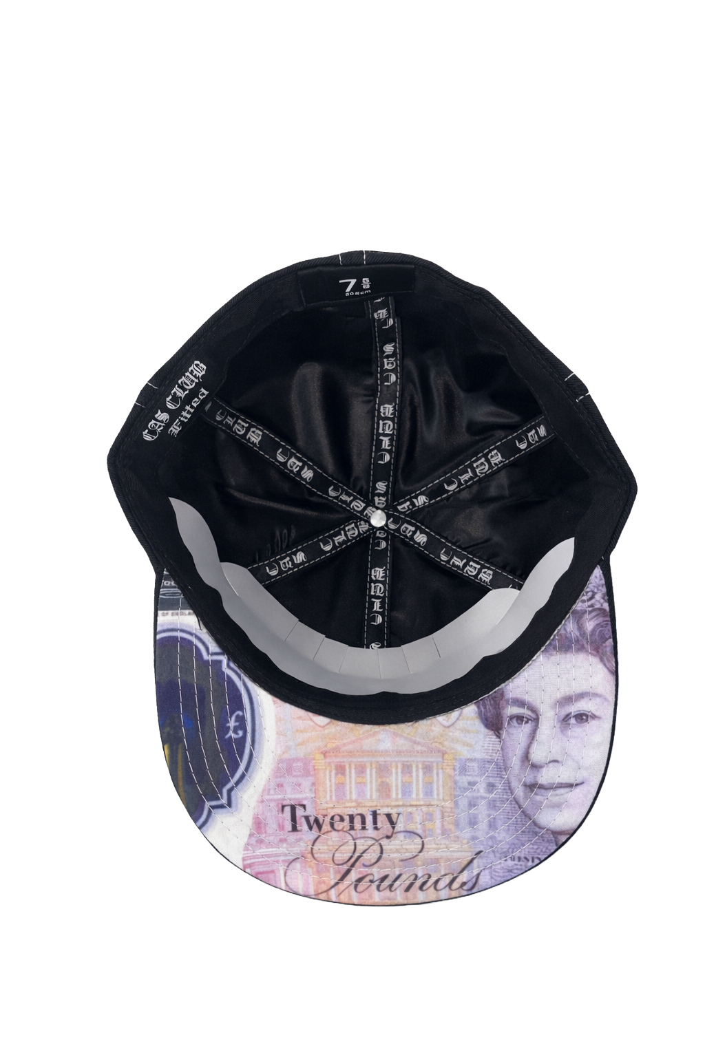CAS Club “Money Brim” Fitted Hat [Black]
